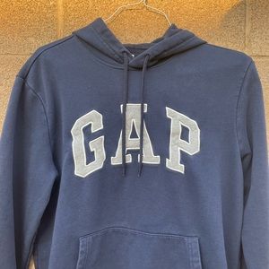 Vintage GAP Navy Blue Hoodie, size Medium, excellent condition